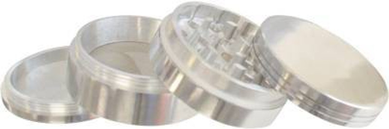 HEYDAY ENTERPRISES Metallic Herb Crusher with Filter (52mm) Hand Muller Grinder