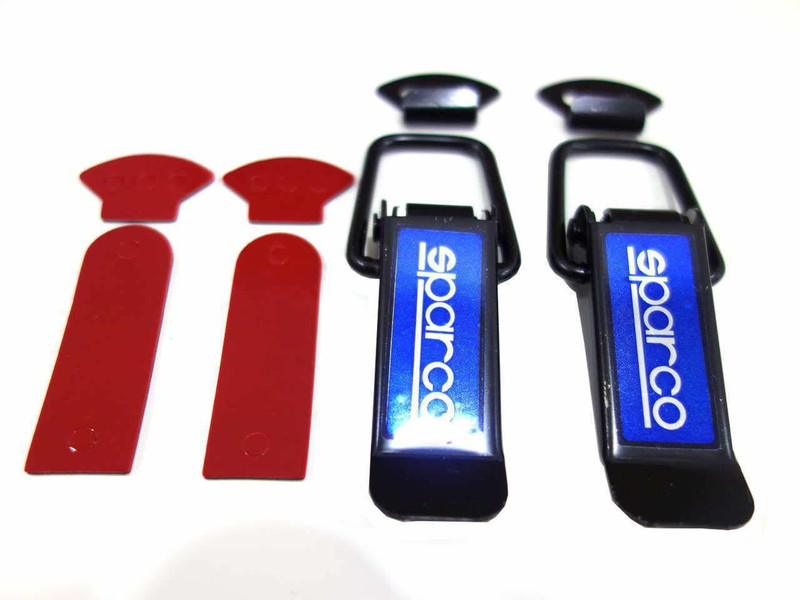 Cloudsale Saprco Clip Locking Carabiner(Black, Blue)