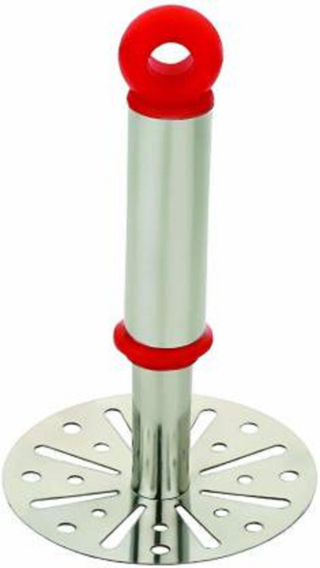 Peher Round Potato Masher for Pav Bhaji, Potato, Vegetable, Dal Stainless Steel Masher(Pack of 1)