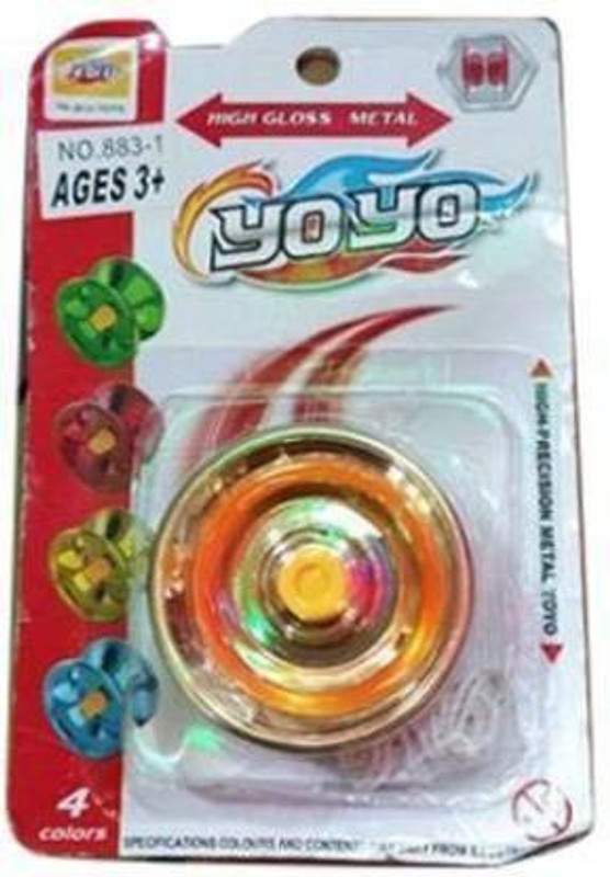 KOOZA COLLECTION Metal YoYo Speed Spinner Toy (Gold) Yoyo Bearing (Pack of 1) (Gold)(Gold)