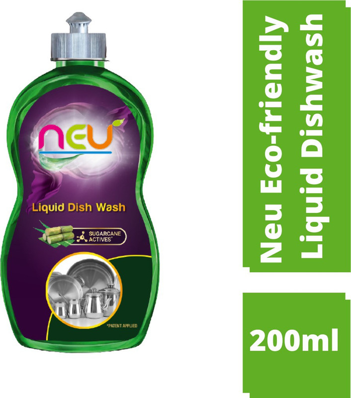 NEU Liquid dishwash 200ml Dish Cleaning Gel  (sugarcane, 0.2 L)