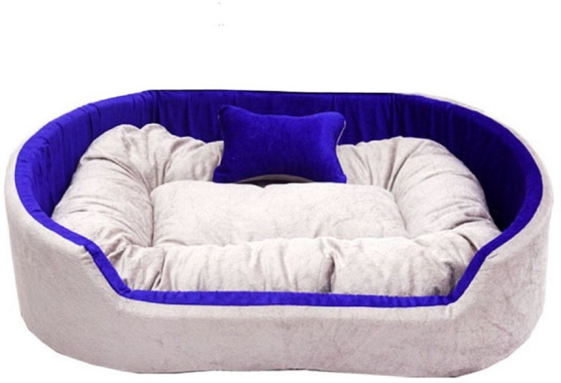 Little Smile luxurious Ultra Soft Bed for Dog and Cat ,Reversible.6 XXXL Pet Bed(Grey)
