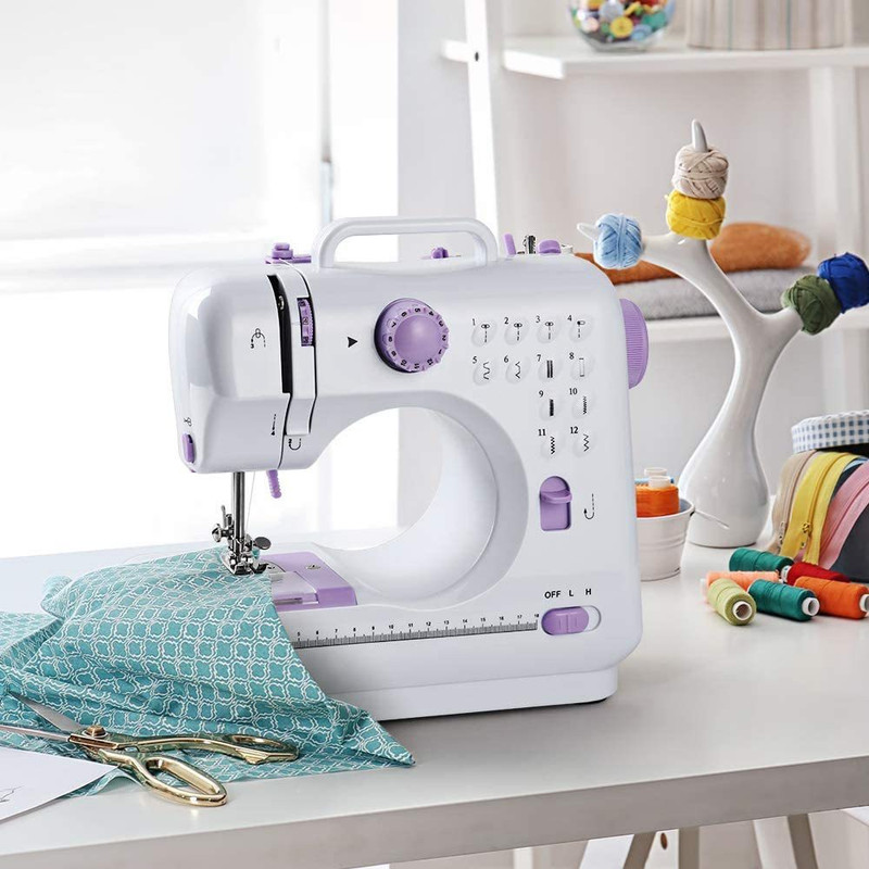 IBS Handheld Sewing Machine, Mini Portable Electric Sewing Machine for Beginners Electric Sewing Machine( Built-in Stitches 1)