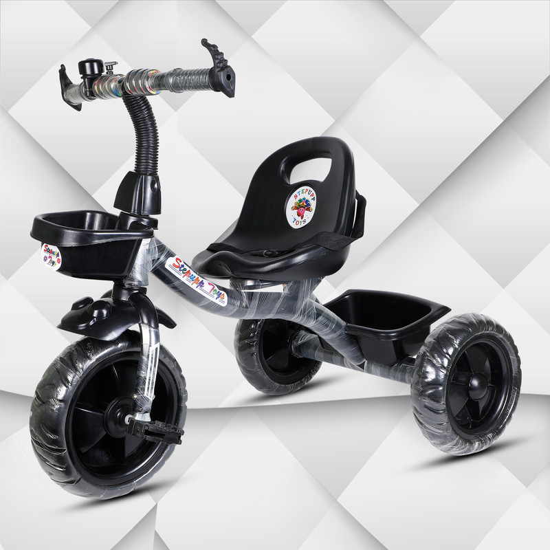 Stepupp Grow stp g yellow kids tricycle,baby tricycle,tricycle-002 Tricycle(Yellow, Black)