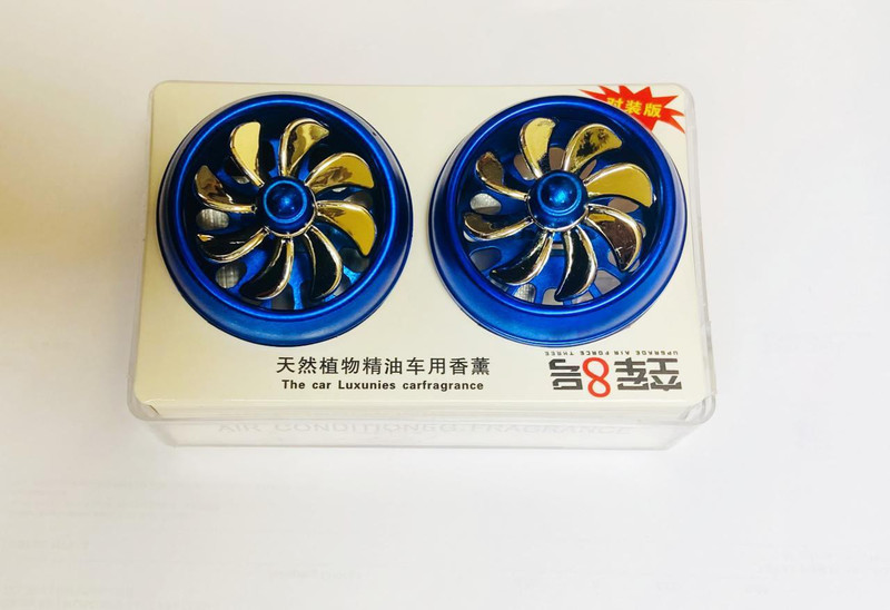 RohanEshop Room Car Air Freshner With Spinning Fan Humidifier