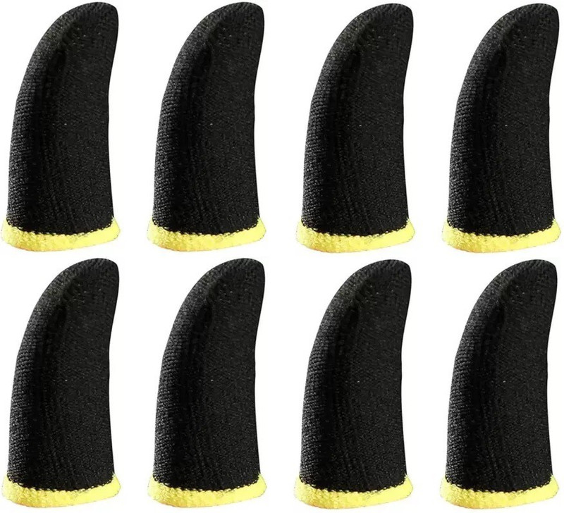RRHR SALES Controller Finger Cots Pubg Anti-Slip Thumb Sleeve-Proof Finger Sleeve(Pack of 8)
