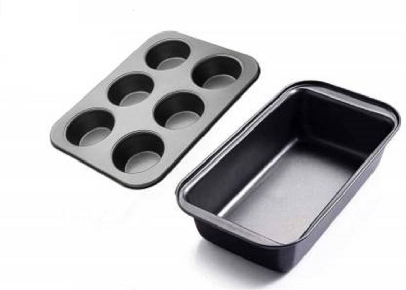 H&M Store Carbon Steel Cupcake/Muffin Mould 6(Pack of 2)