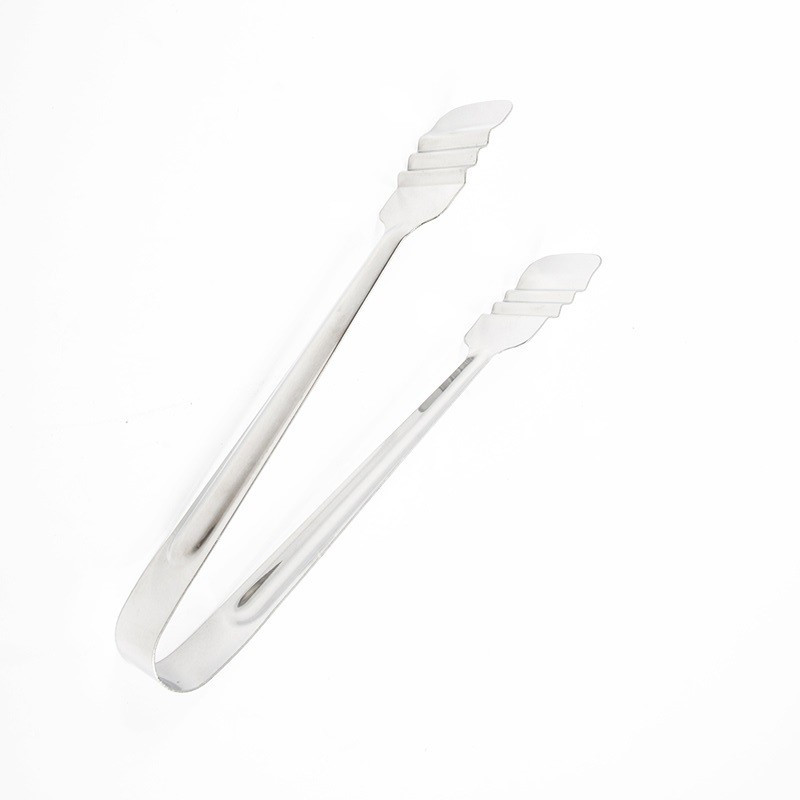 MobFest ® Large Size Stainless Steel Cake Tong, Chapati, Parantha Tong, Salad Serving Food Tong 28 cm Utility Tongs(Pack of 1)