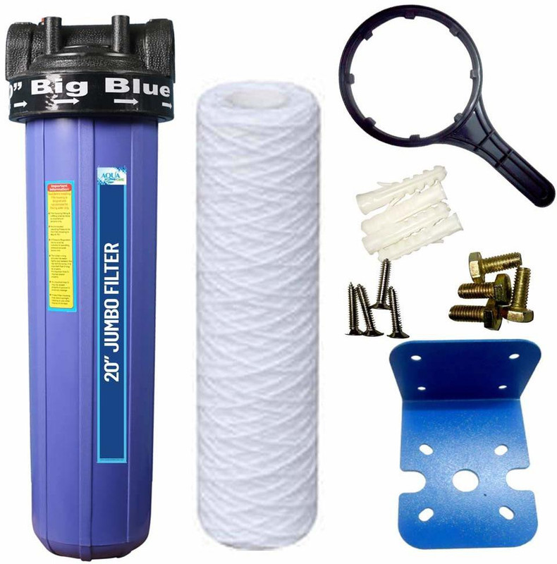 jalon FULL HOUSE FILTER SUITABLE FOR 1 HP MOTOR PUMP. Complete set with Housing , Cartridge, Opening key spanner, Mounting clamp and Screws. Can be connected to Borewell Motor or Sump Motor. Removes Even fine Sand and dust particles from your borewell or Sump. Inlet / Outlet Size - 1 inch. Solid Fil
