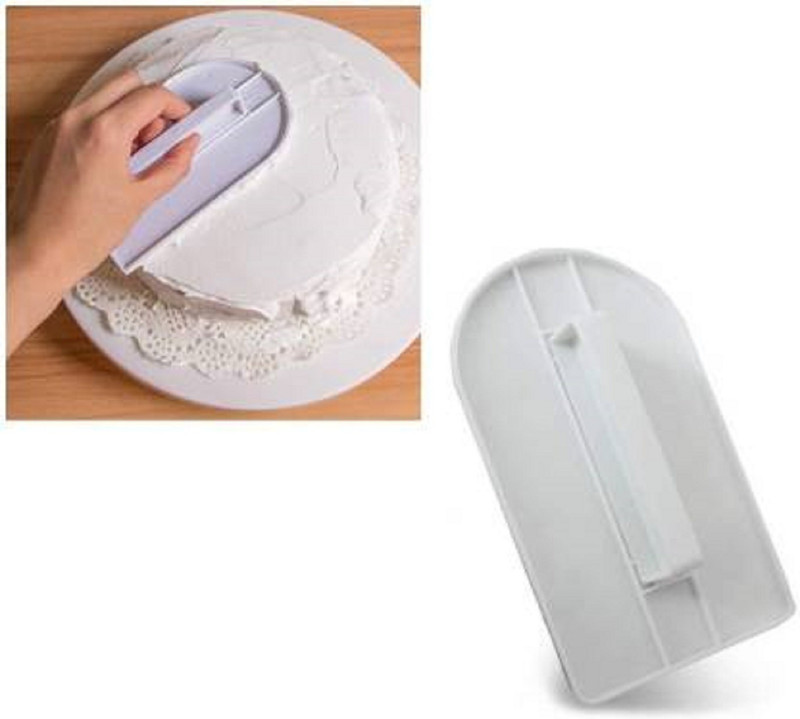 AL ATASH Fondant Smoother Fondant Cake Decorating Tools, Cake Candy Pastry Decorating Baking Icing Smoother Polisher with Smoother (White) Baking Smoother & Polisher(White)