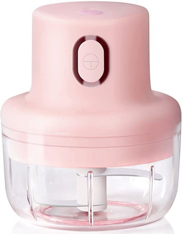 SANNO WORLD Electric Garlic Chopper, Portable Food Chopper USB, 250ml Waterproof Food Vegetable & Fruit Chopper(1)