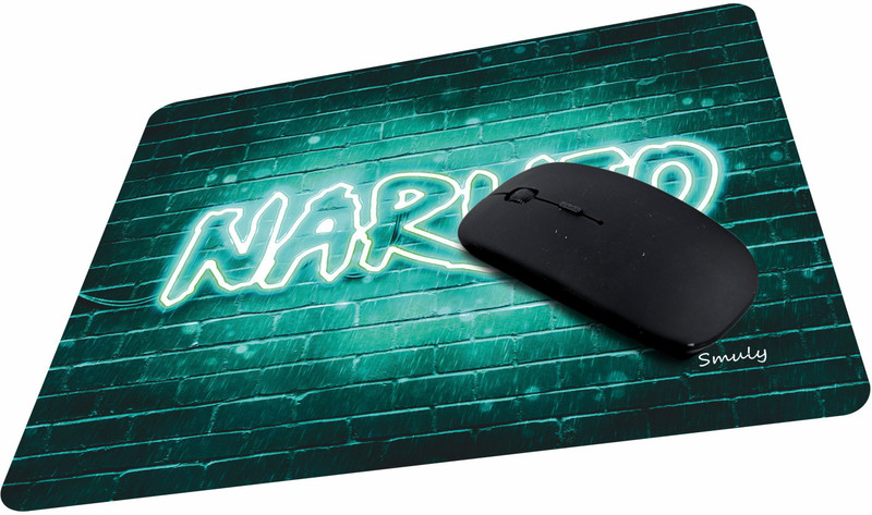 SMULY THE NEON NARUTO Non Slip Base Mousepad(Multi Colour 9)
