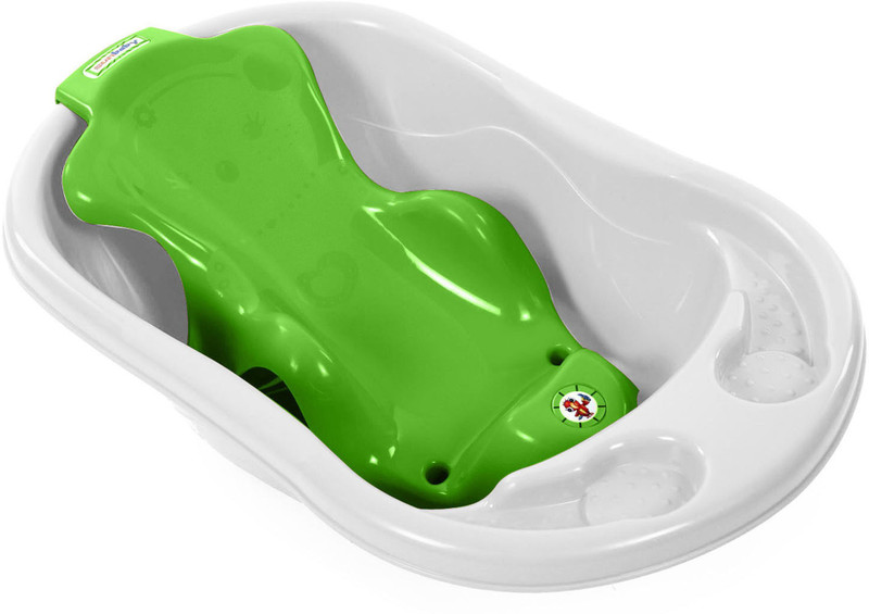 sunbaby Bath Tub and Bath Sling(Green)