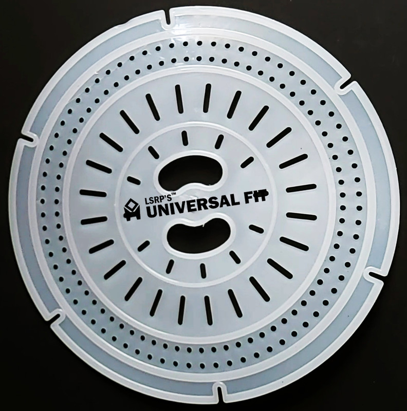 LSRP's Universal Fit Pack Of 1 Spin cap Suitable With 7.5kg to 8kg Samsung Semi Automatic Washing Machine Spin Cap / Spinner Safety Cap / Spinner Cover / Dryer Safety lid / Dryer Cover / Dryer Cap / Samsung washing machine accessories / Samsung washing machine spare parts - semi transparent Washing