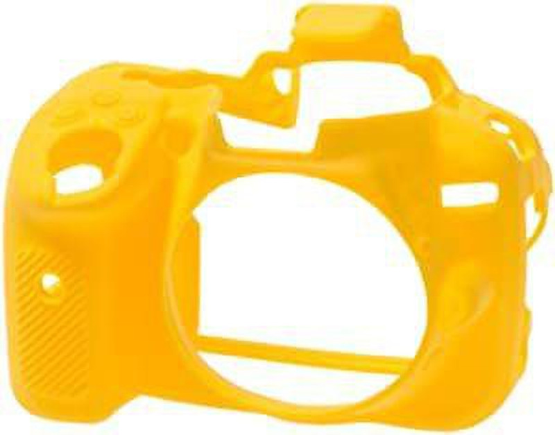 IJJA camera cover D5300 for nikon camera silicone protective camera case cover Professional Silicone Rubber Camera Case Cover Detachable Protective cover (yellow)  Camera Bag(Yellow)