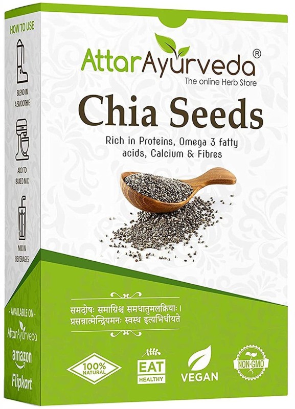 Attar Ayurveda Chia Seeds for weight loss 250 gm-1 Chia Seeds
