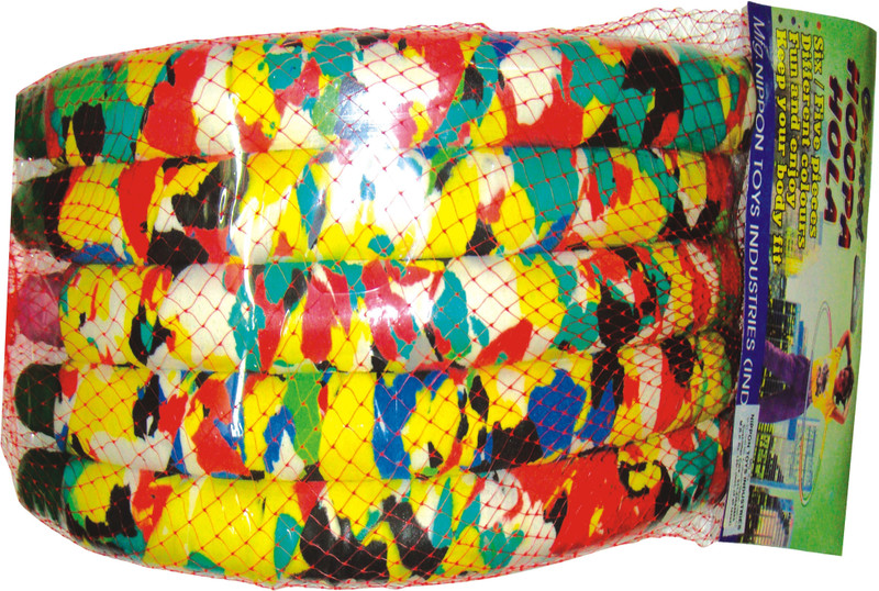 Toy Cloud Hula Hoop Foam 5 Inter-Lockable Pcs for Adult & Kids, Exercise Fitness Ring Hula Hoop