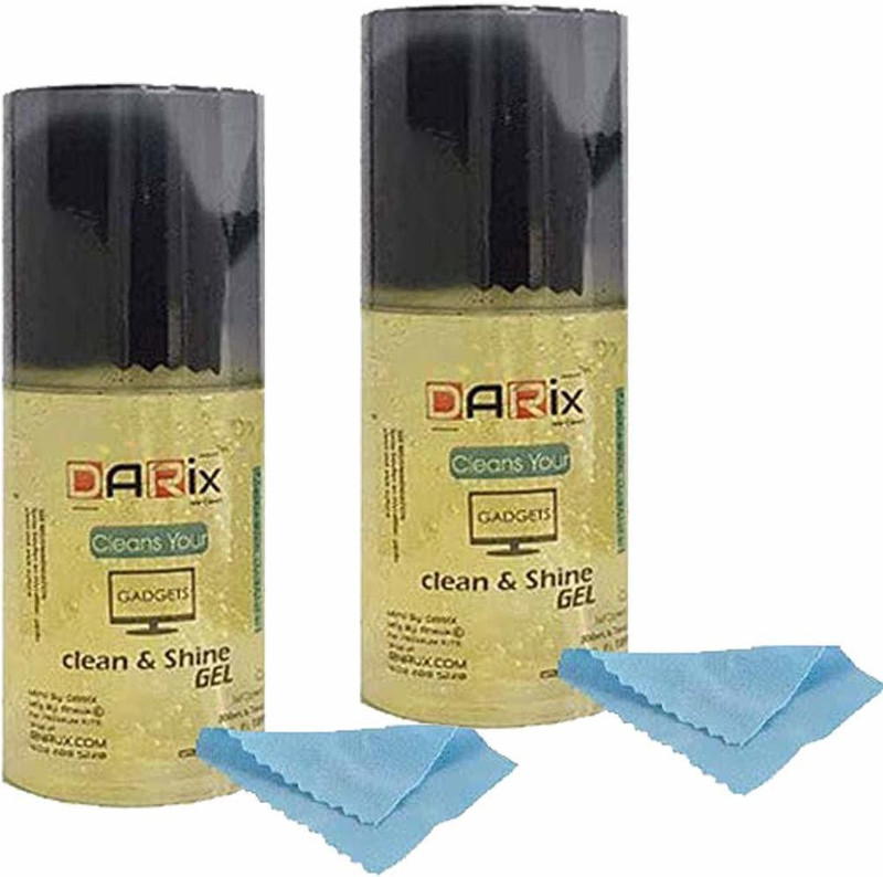clgd Screen Cleaner Fluid Gel Multi-Purpose LCD Cleaning Kit, Liquid Solution with Cloth to Clean Mobile/Laptop Screen, Computer, Tab, LCD Display, Camera for Computers, Laptops(Laptop Cleaner)