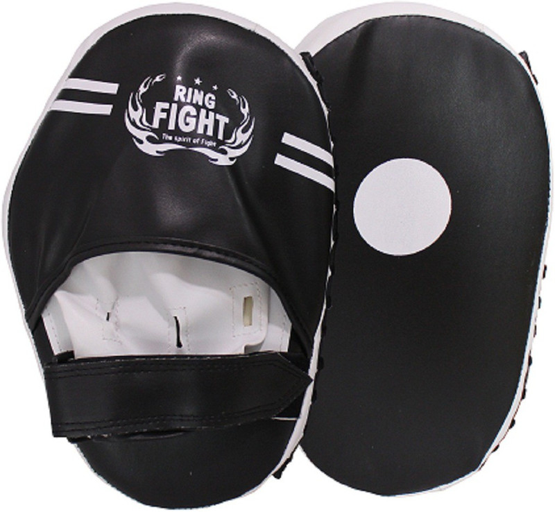 Ring Fight PVC BLACK/WHITE Focus Pad(Black, White)