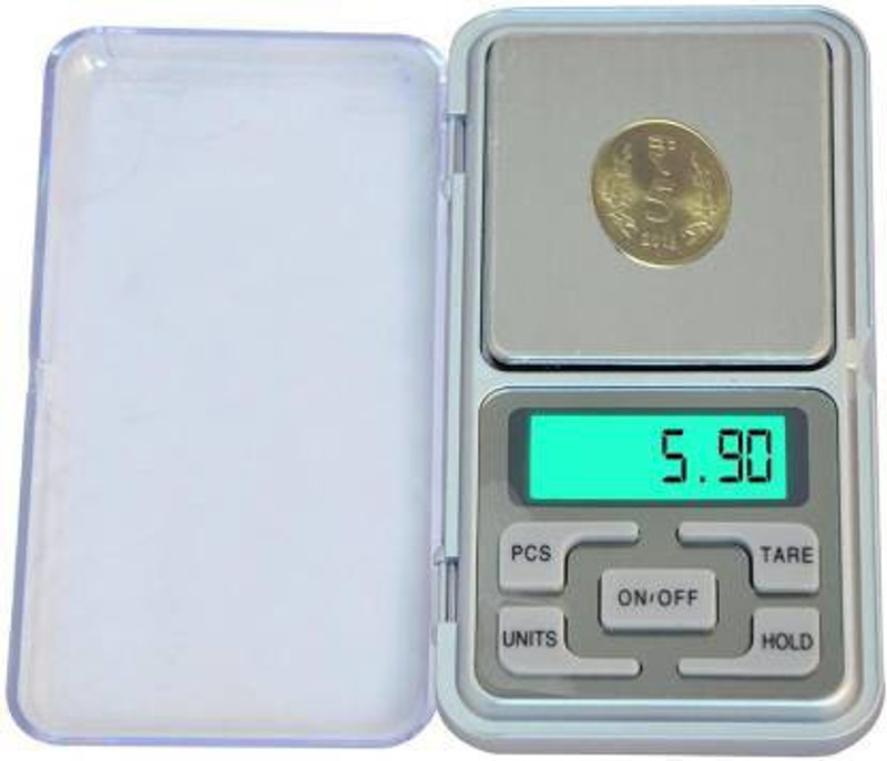 SEUS Digital Pocket Scale 0.01G To 200G For Kitchen Jewellery, Gold, Silver, Platinum Weighing weight machine Weighing Scale (Multicolor) Weighing Scale(Silver)