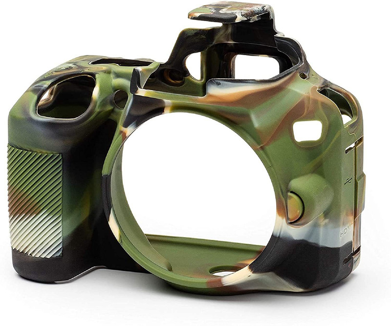 Amabu Camera cover for nikon D3500 silicone protective body camera cover  Camera Bag(camo)