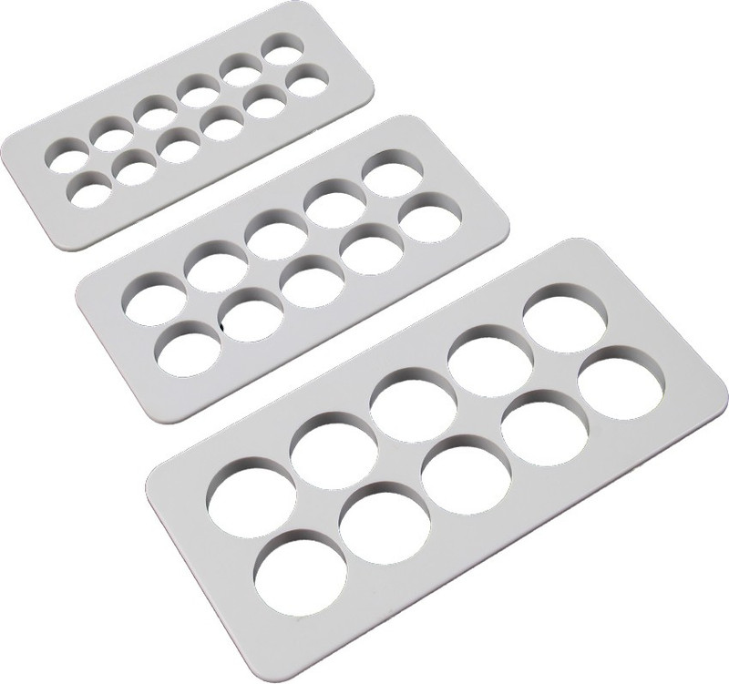 Finedecor Round Cookie Cutter / Fondant Cutter & Embosser - Geometric Cutter Set, Circular Cake Fondant Cutter, FD 3369 Cookie Cutter