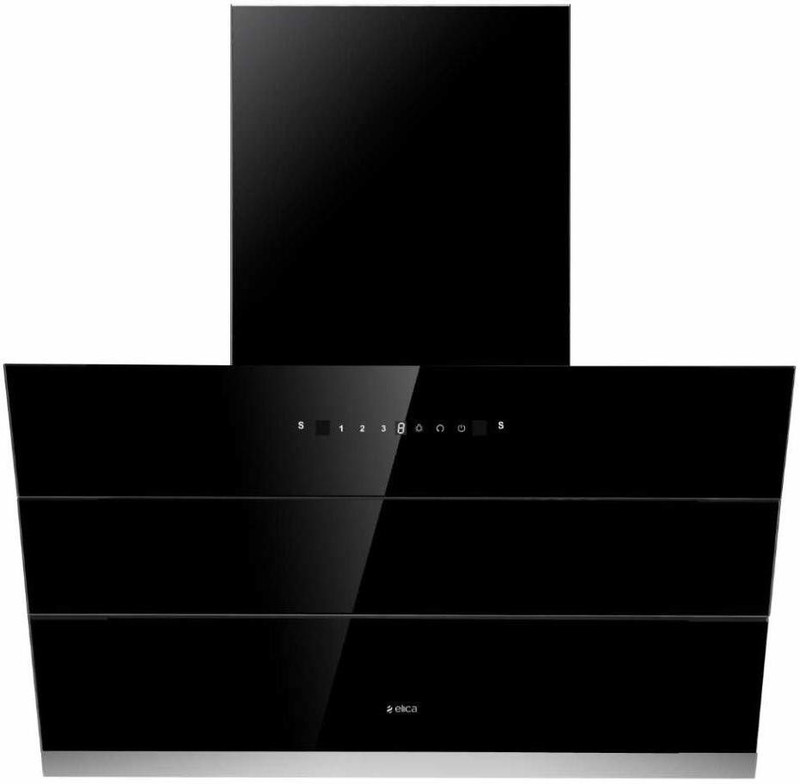 Elica WD BF 606 HAC MS NERO Auto Clean Wall Mounted Black 1200 CMH Chimney
