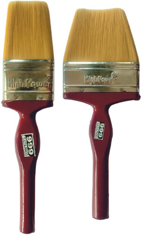 AAHKELS Synthetic Round Paint Brush(2 inch Bristle)