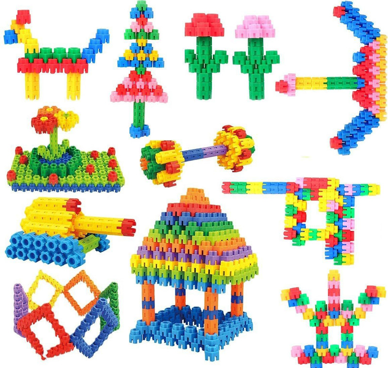 shreenik 120+ pics Hexagonal Interlocking Building Blocks Brain Games for Kids(Multicolor)