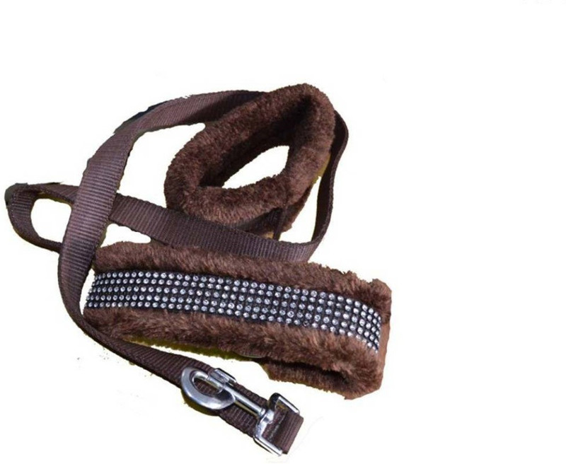 YIMK ALC5 Dog Collar & Leash Dog Collar & Leash(Medium, Brown)