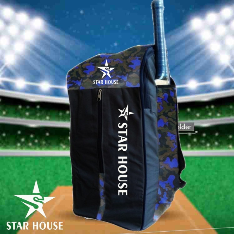 Star House 1 Side Bat Cricket Kit Bag(Red, Kit Bag)