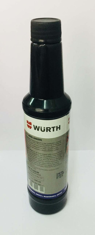 hinik Wurth Diesel Additive Engine Oil Additive High-Mileage Engine Oil (0.25 L, Pack of 1) Wurth Diesel Additive Engine Oil Additive High-Mileage Engine Oil (0.25 L, Pack of 1) Transmission Oil(250 ml, Pack of 1)