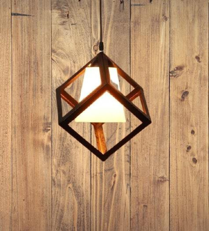 KINIS Restaurant and Home Decor Pendants Ceiling Lamp Pendant Lamp Ceiling Lamp(Black, White)