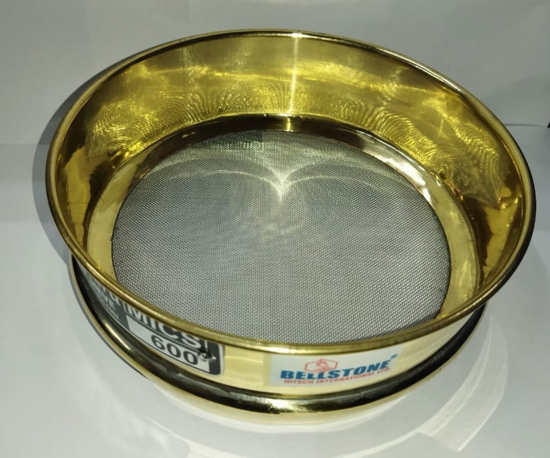 bellstone Sand Test Sieve 600 µ Sieve(Brown Pack of 1)