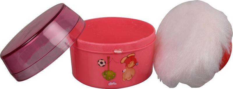 Aarushi Powder Puff for baby (Red)(Red)