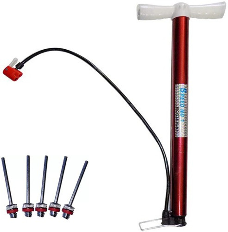Onekbhalo Football Basket Ball Cycle CAR Portable Hand air Pump 33cm Bicycle Pump(Multicolor)