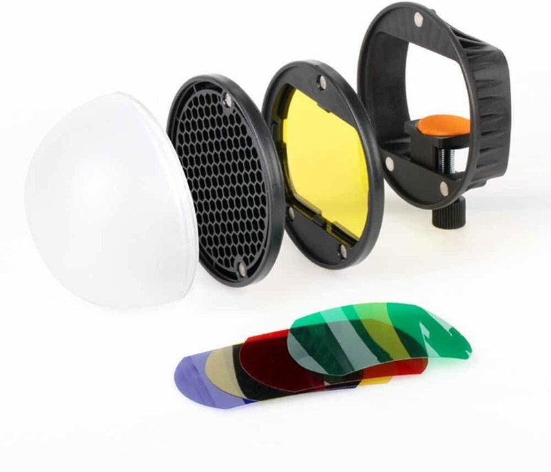 Hiffin Flash Diffuser Light Softbox Speedlite flash light Diffuser(Multicolor)