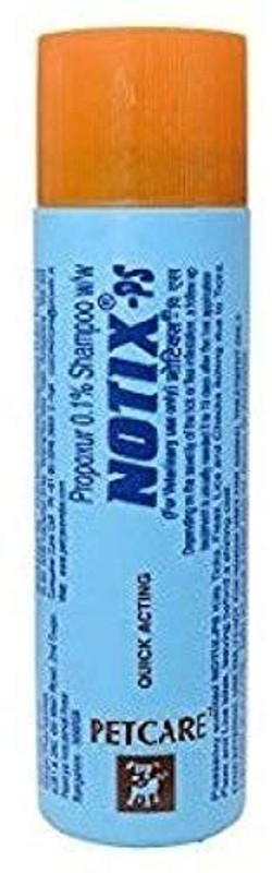 fifozone Pet Care NOTIX PS Propoxur Anti-dandruff, Flea and Tick, Hypoallergenic, Whitening and Color Enhancing, Conditioning, Anti-parasitic, Allergy Relief, Anti-microbial, Anti-fungal, Anti-itching nice Dog Shampoo (150 ml) Flea and Tick fresh Dog Shampoo Flea and Tick fresh Dog Shampoo(150 ml)