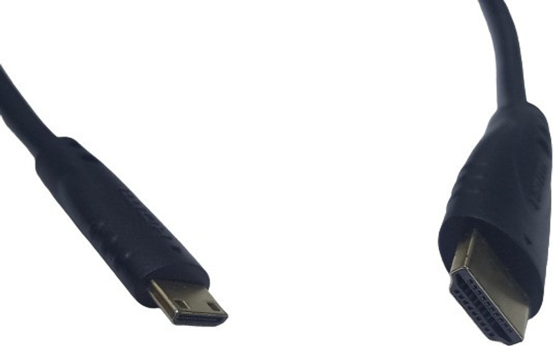 TERABYTE HDMI Cable 1.01 m 1.01 Meter Mini-HDMI (Not Micro HDMI) to HDMI Cable - (Latest Standard) High Speed MINI HDMI TO HDMI Cable- Support 4K 60Hz Ultra HD, 3D(Compatible with TV, Computer, Tablet, Camera, Monitor, Laptop, Black)
