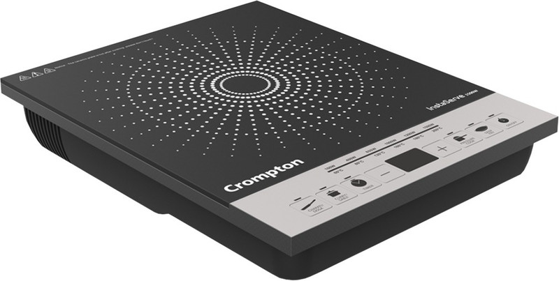 Crompton 2000 W Induction Cooktop Push Button(Black, ACGIC INSTASERV2000)
