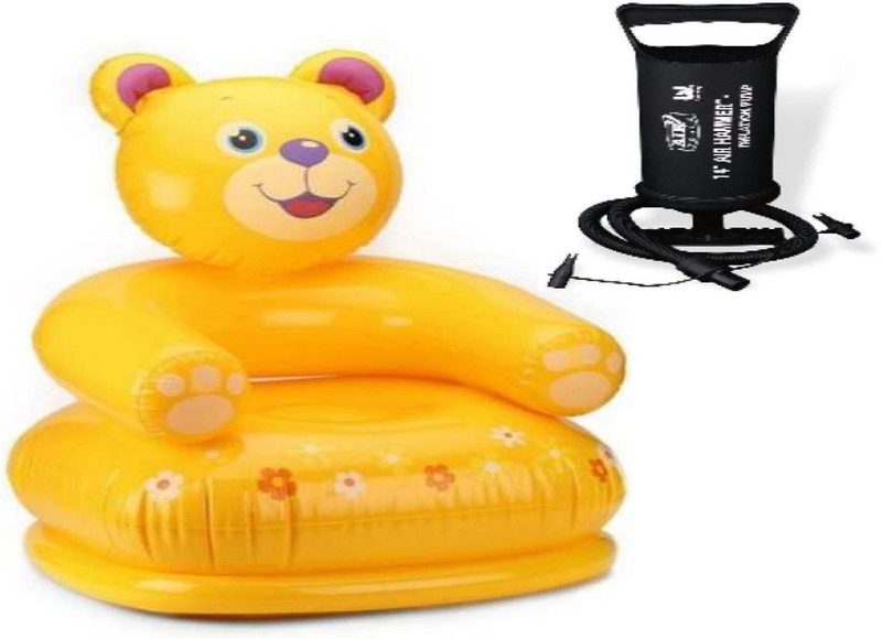 YOUNG STAR PREMIUM QULAITY FOR YOURS KIDS STARS , Inflatable Sofa/ Chair, Inflatable Toy Pump(Yellow)