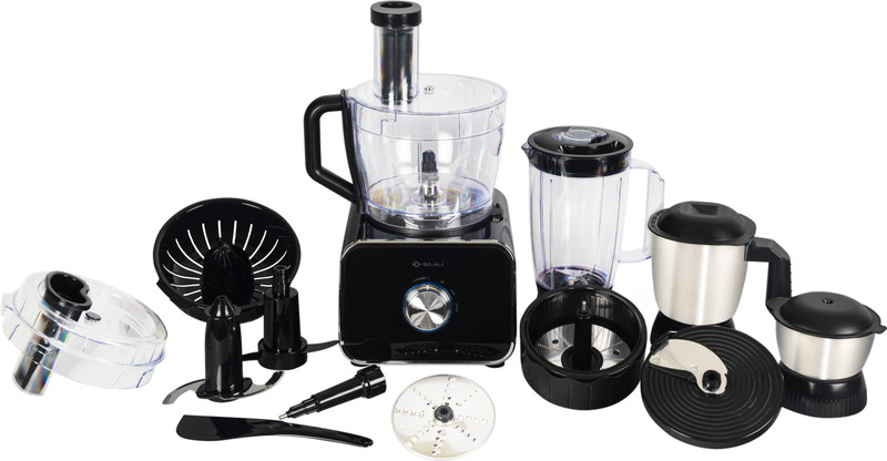 BAJAJ FX-1000, 1000-Watt 1000 W Food Processor(Silver)
