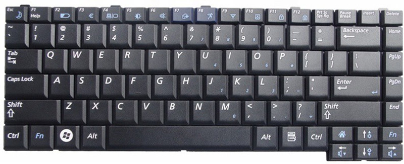 ARS INFOTECH Samsung R60 R70 Laptop Keyboard Laptop Keyboard Replacement Key