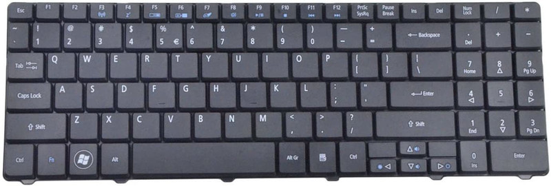 ARS INFOTECH Acer Aspire 5241 5332 5532 5534 5541 Laptop Keyboard Laptop Keyboard Replacement Key
