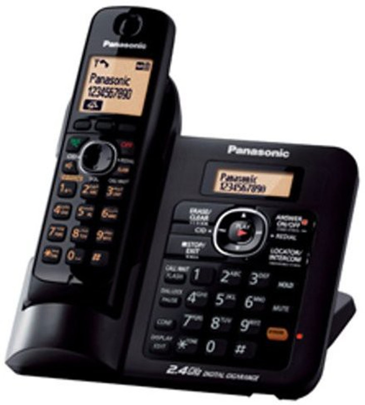 Panasonic KX-TG3811SXM Cordless Landline Phone(Matalic)
