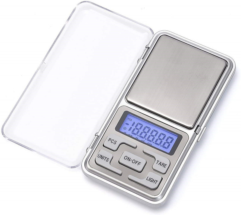 SEUS Digital Pocket Scale 0.01G To 200G For Kitchen Jewellery, Gold, Silver, Platinum Weighing weight machine Weighing Scale (Silver) Weighing Scale(Silver)