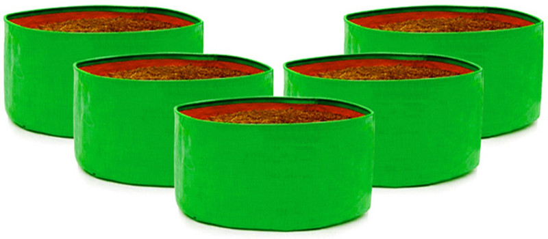 SCOTMEN Terrace gardening grow bag 15"x09" Pack of 5 Grow Bag