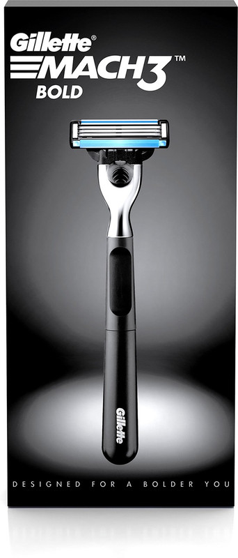 Gillette Mach3 Bold 1 Razor   1 Cartridge (Mach3S Most Stylish Shaver