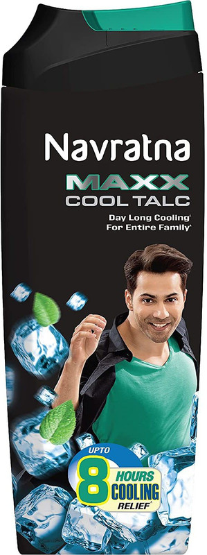 Navratna Maxx Cool Talc8H Cooling ReliefDay Long Cooling(400 g)