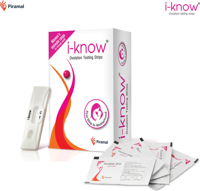 i-know for women Planning Pregnancy Ovulation Kit(5 Tests, Pack of 1)
